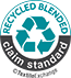 Recycled Blended Claim Standard (RCS) logo
