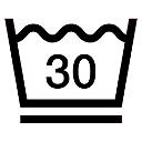 Mazgāt veļasmašīnā 30°C, saudzīgā režīmā