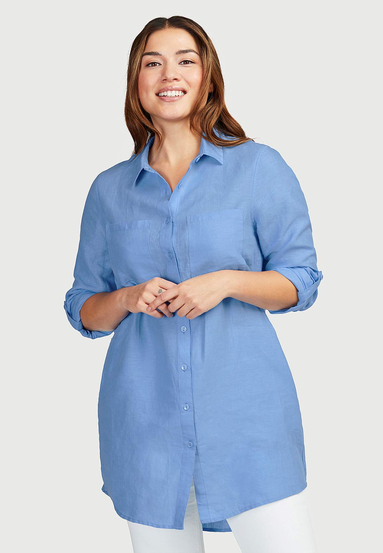 Garš lina krekls Lo