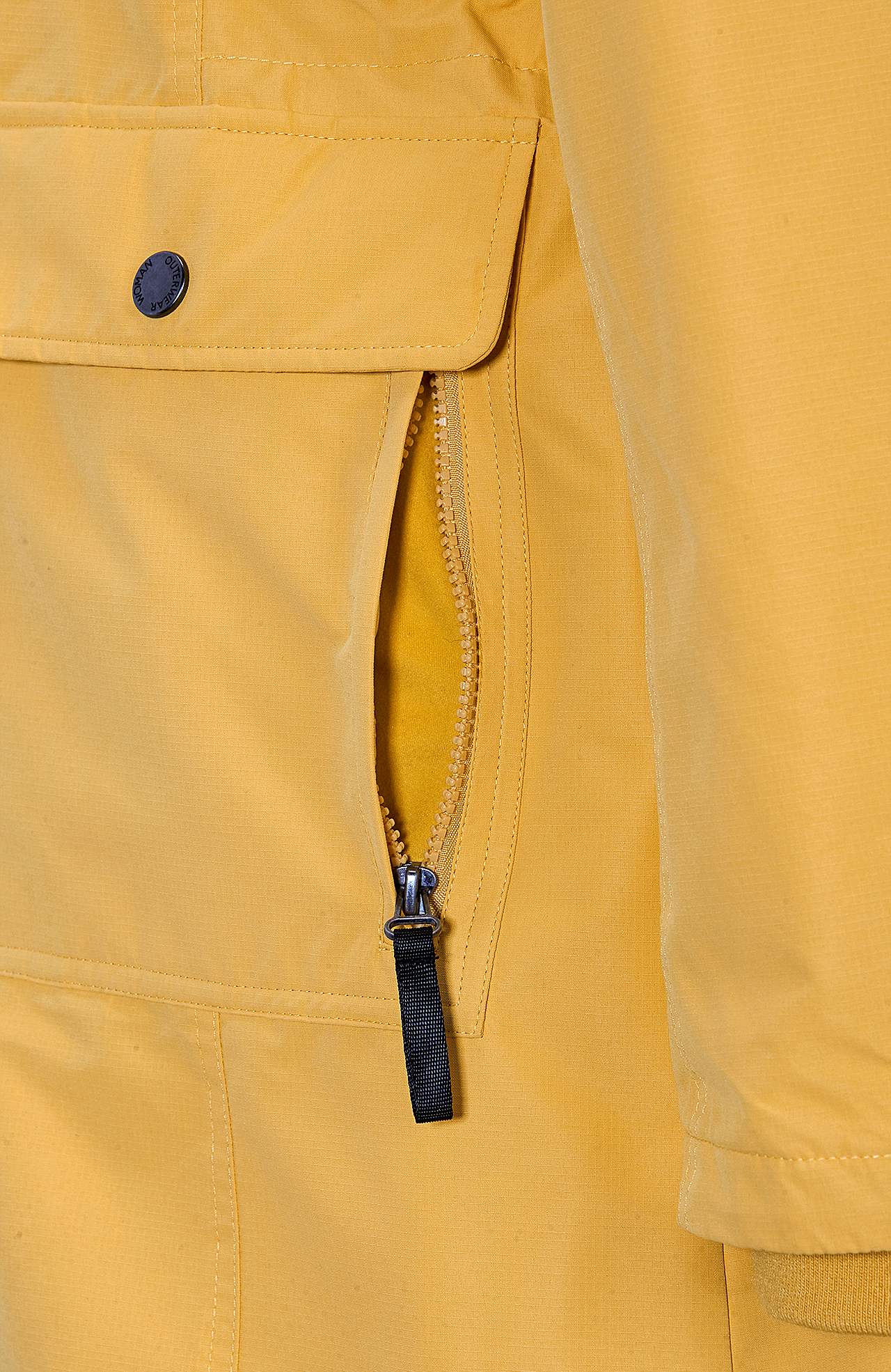 Silti oderēta parkas jaka Ice
