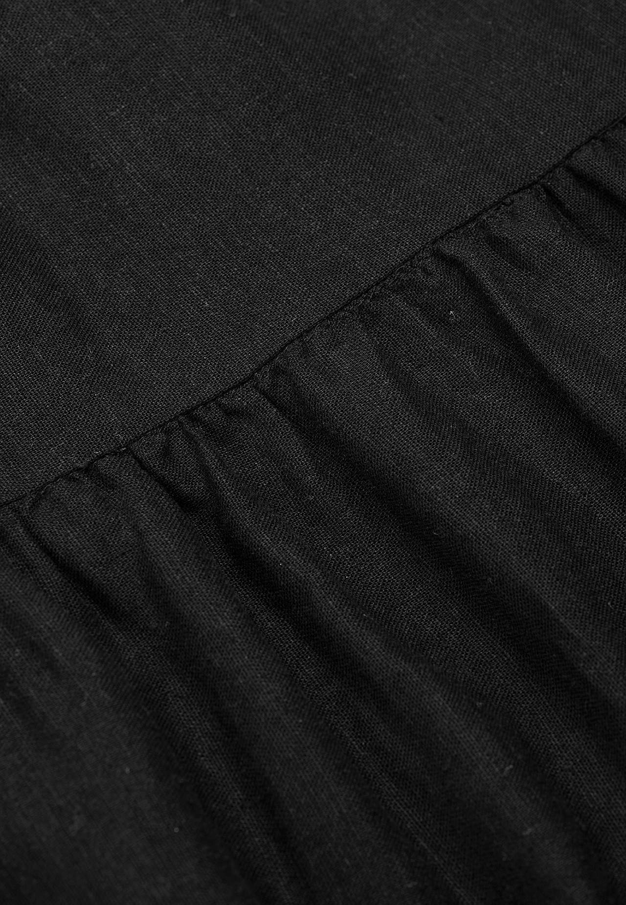 Volānu svārki no lina auduma maisījuma