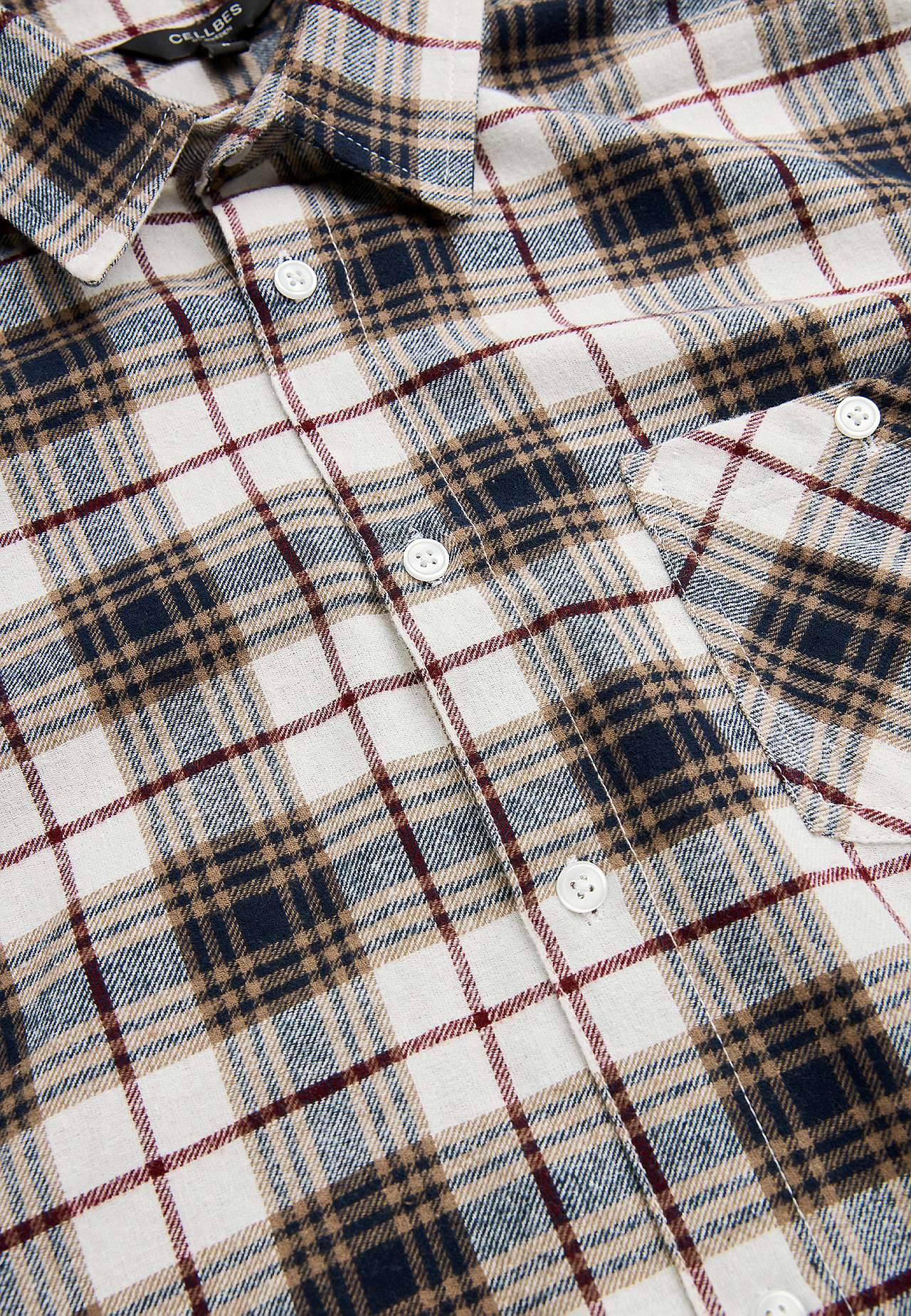 Rūtains flaneļa krekls