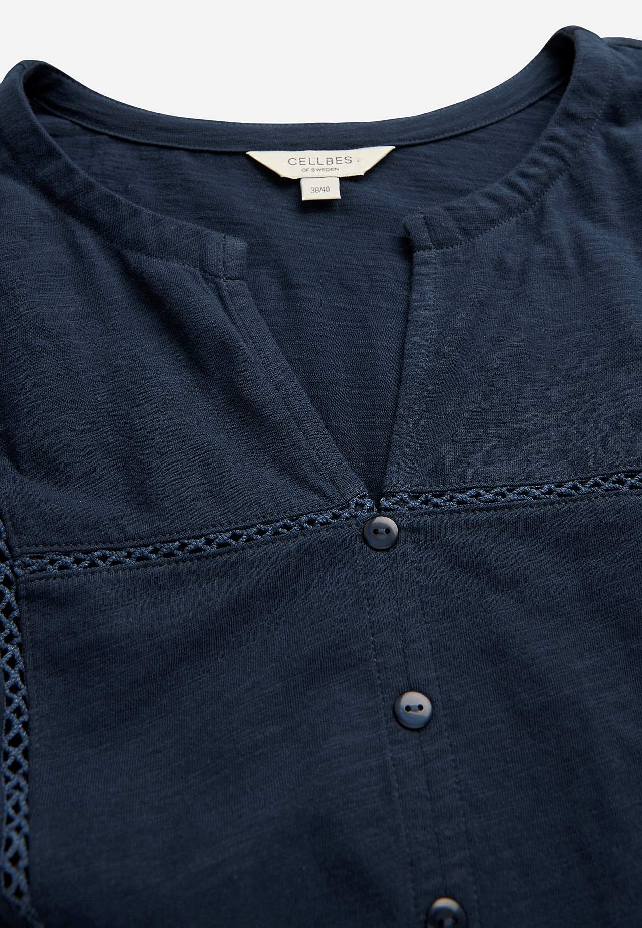 Boho stila trikotāžas tops