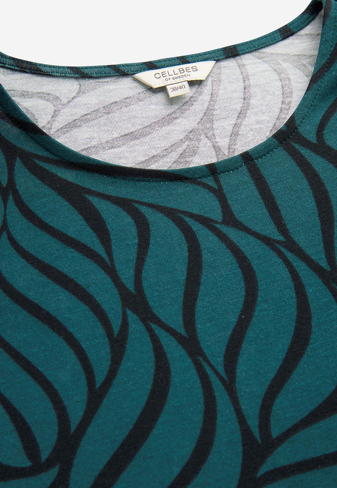 Trikotāžas tunika ar kabatām