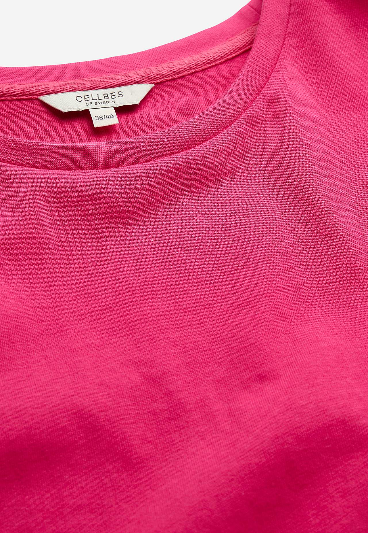 Organiskās kokvilnas trikotāžas tunika ar kabatām