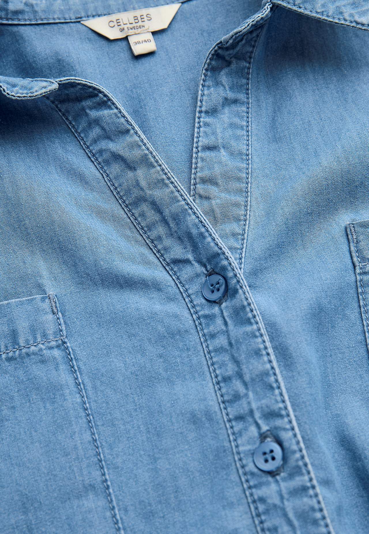 Īpaši mīksta džinsa tunika sievietēm