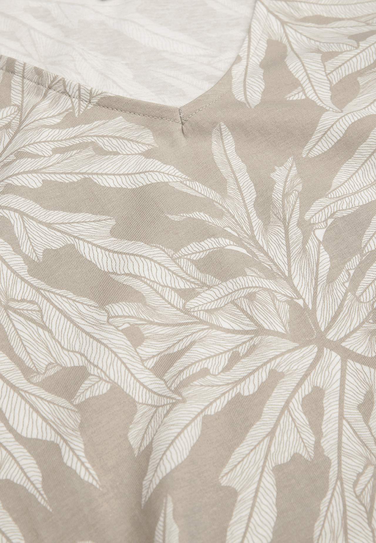 Organiskās kokvilnas tunika ar kabatām