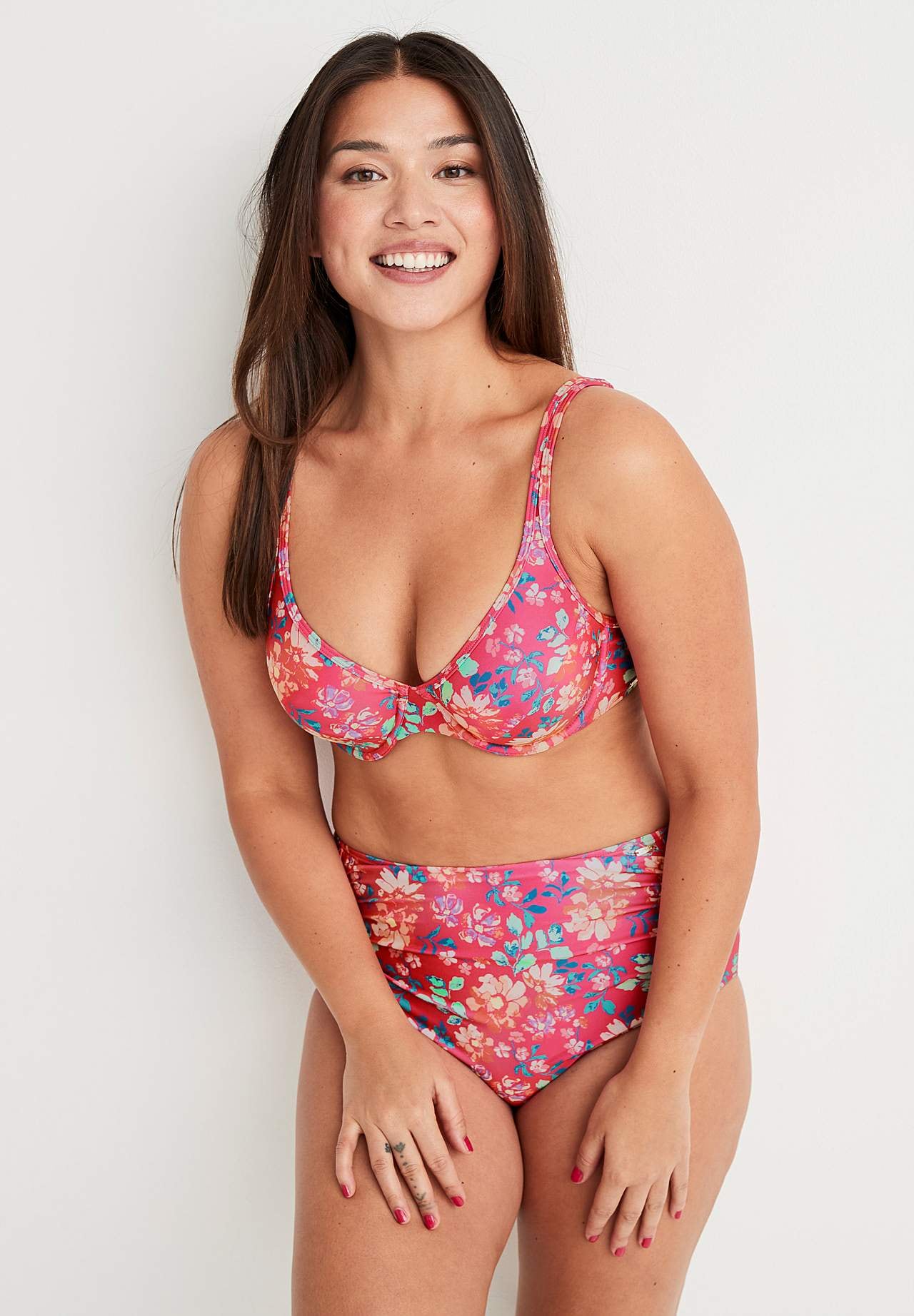 Bikini biksītes ar augstu jostasvietu