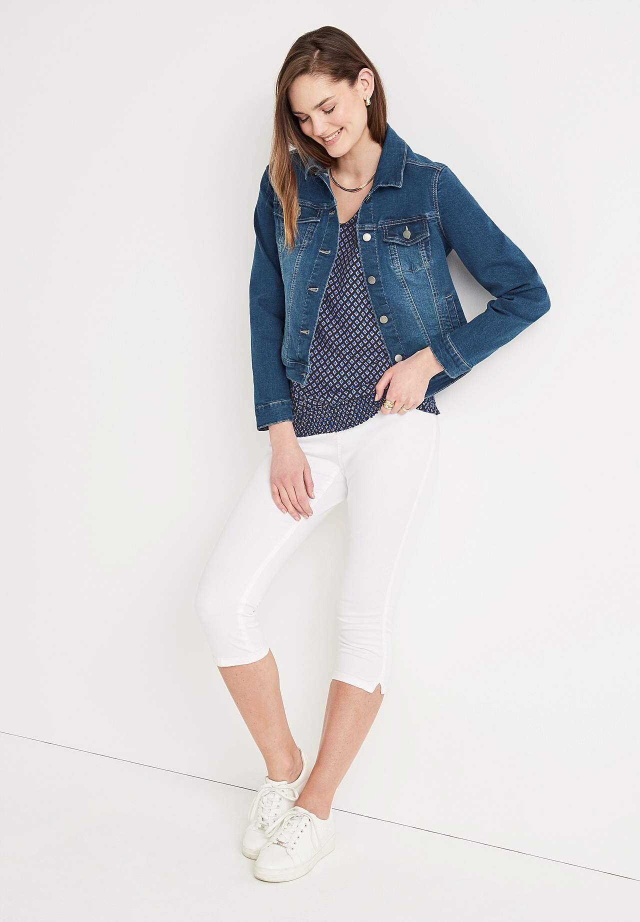 Trikotāžas tops ar savilkumu