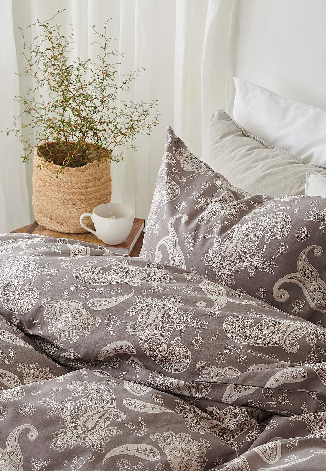 Gultasveļas komplekts ar nierīšu rakstu, 150x210 cm Tilly