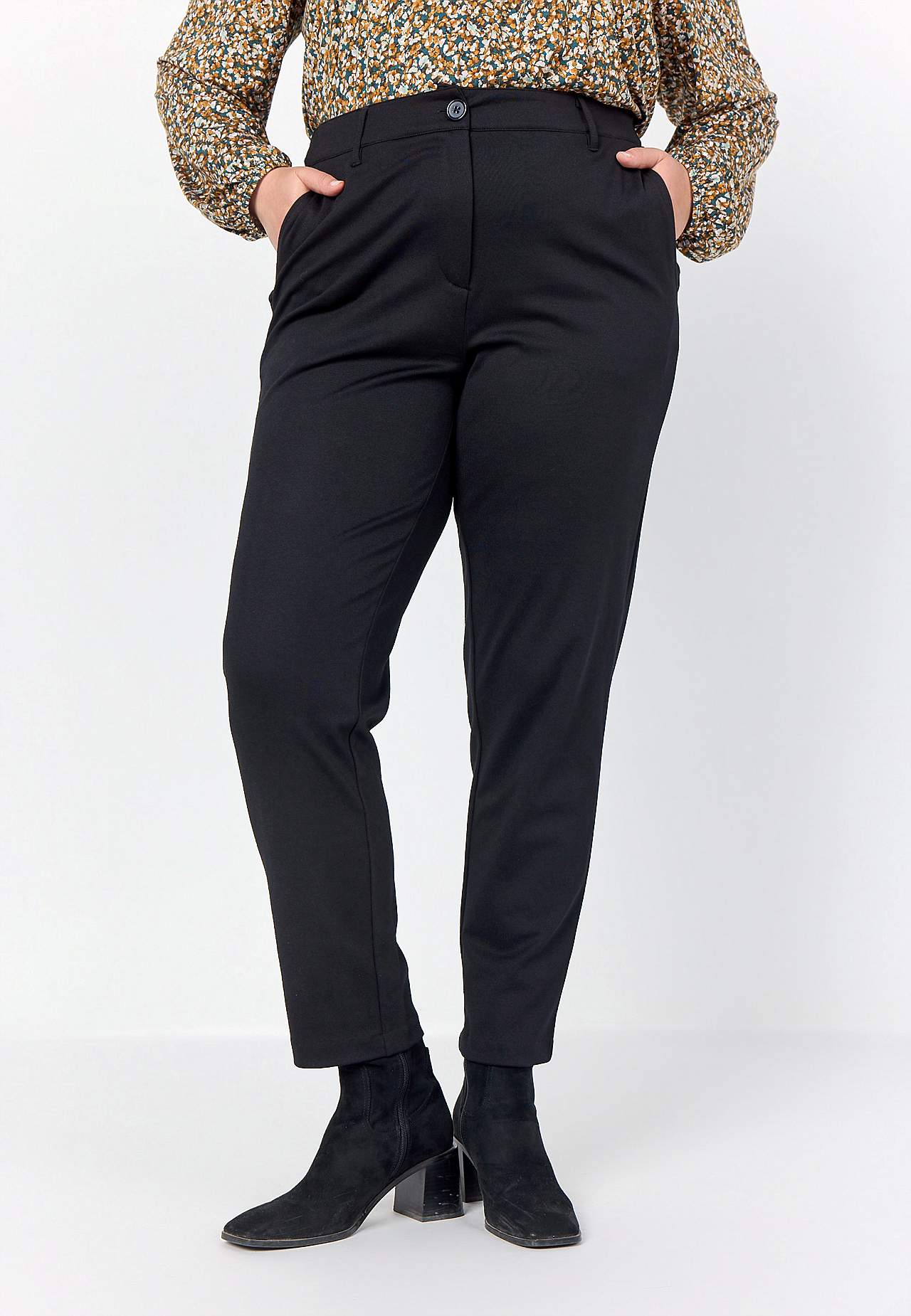 Elastīgas trikotāžas bikses