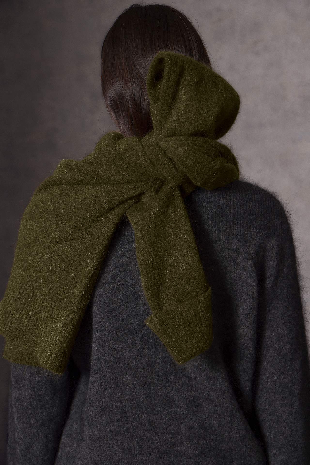 Premium klases džemperis no mohēras un vilnas maisījuma