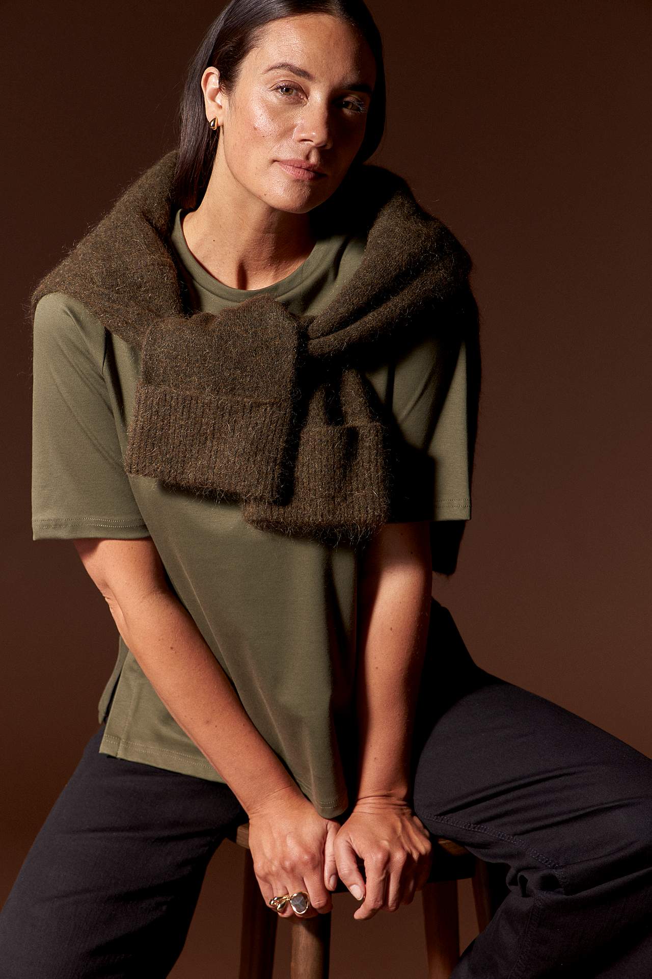 Elastīgs Premium T krekls