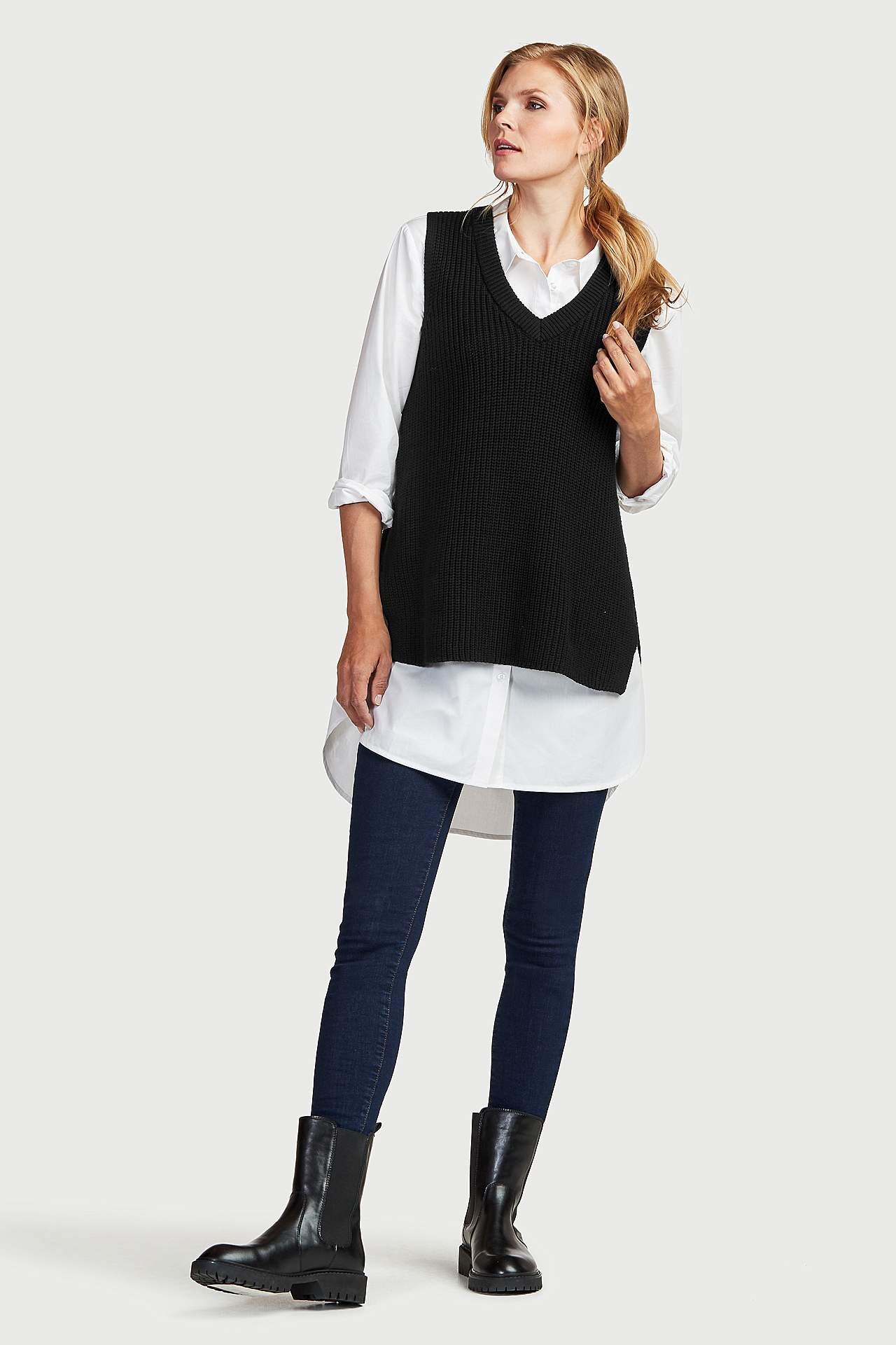 Džinsi ar paplatinātiem galiem