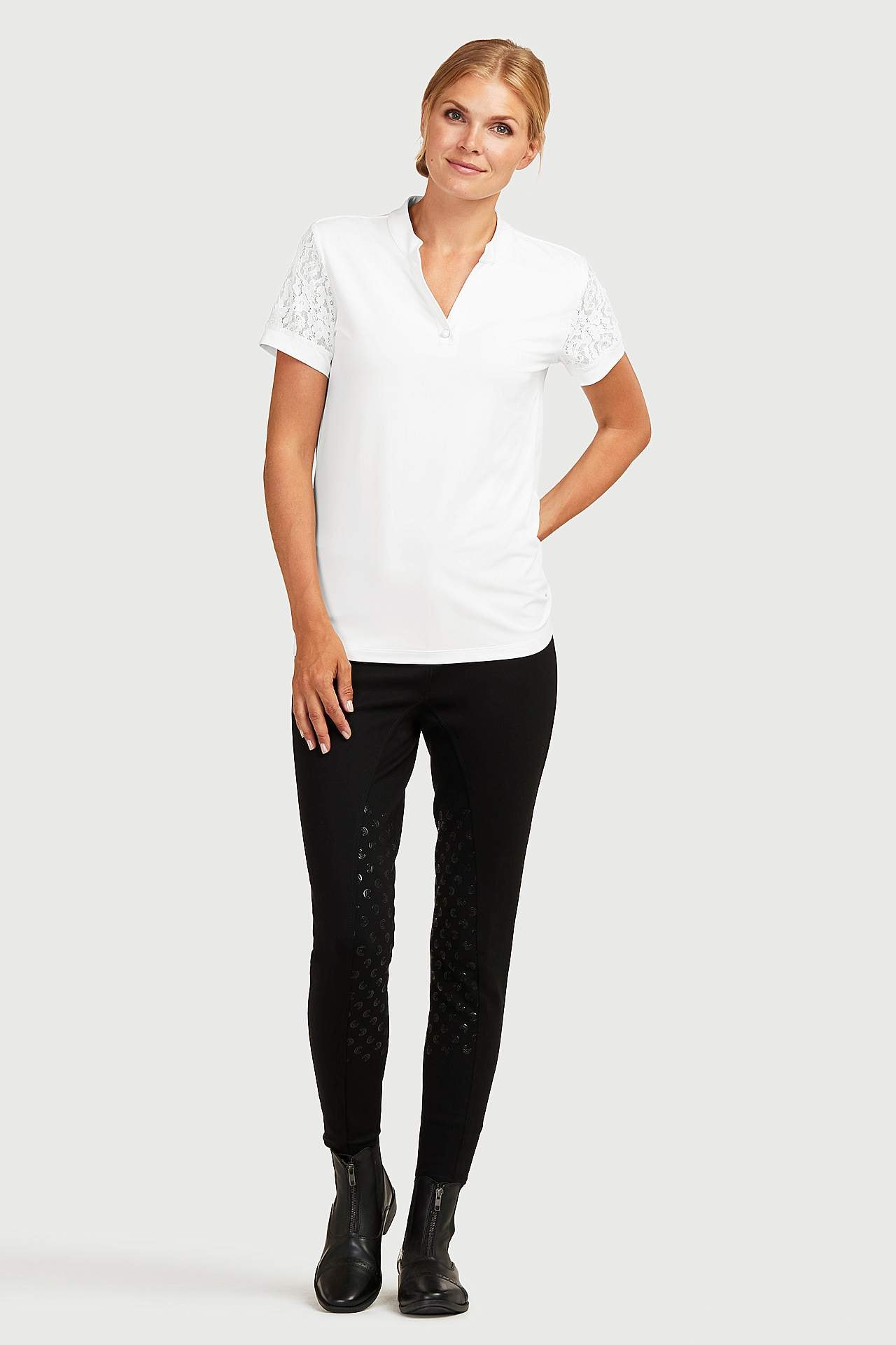 Izjādes bikses ar ceļgalu polsteriem