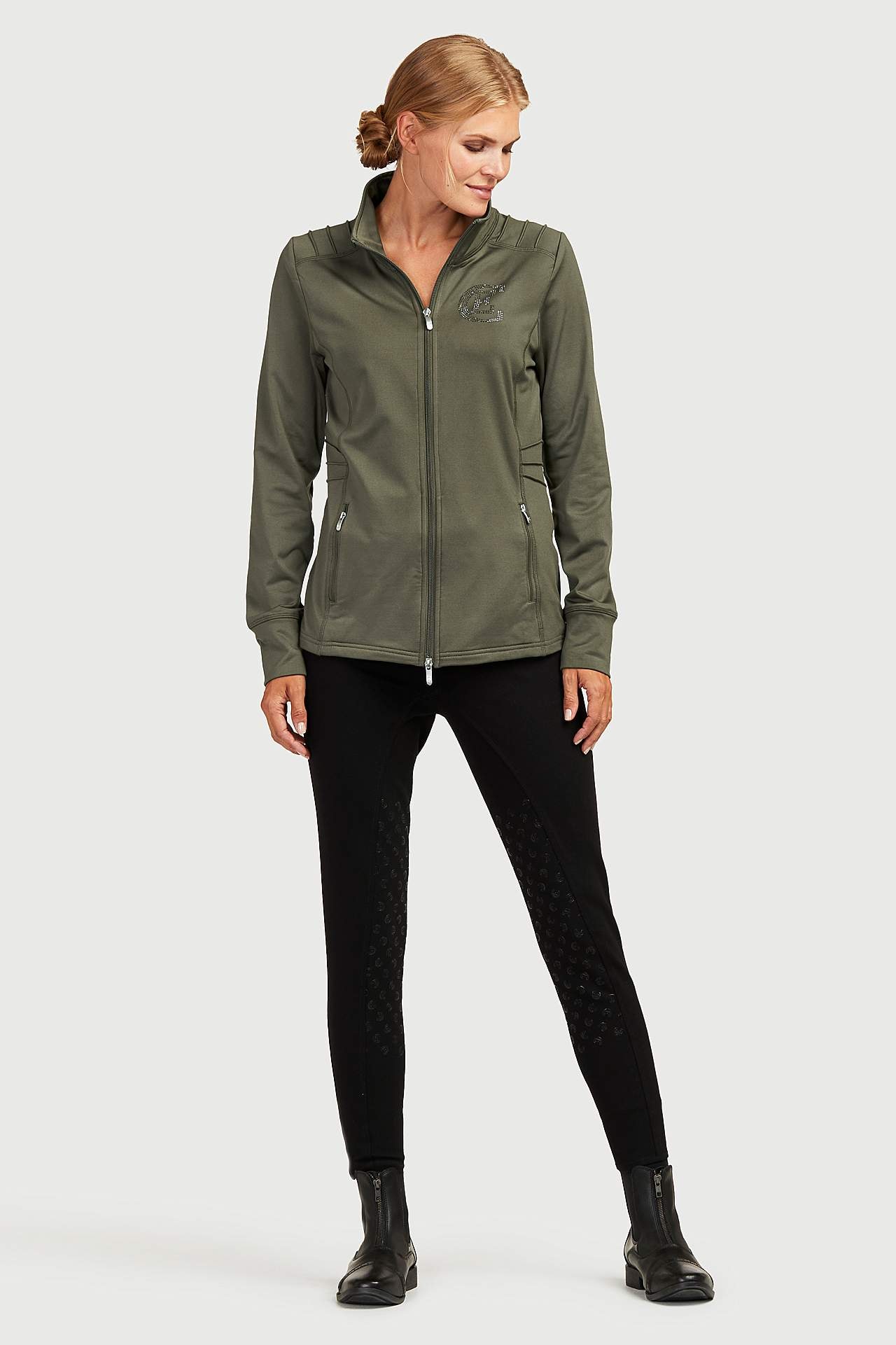 Izjādes bikses ar ceļgalu polsteriem