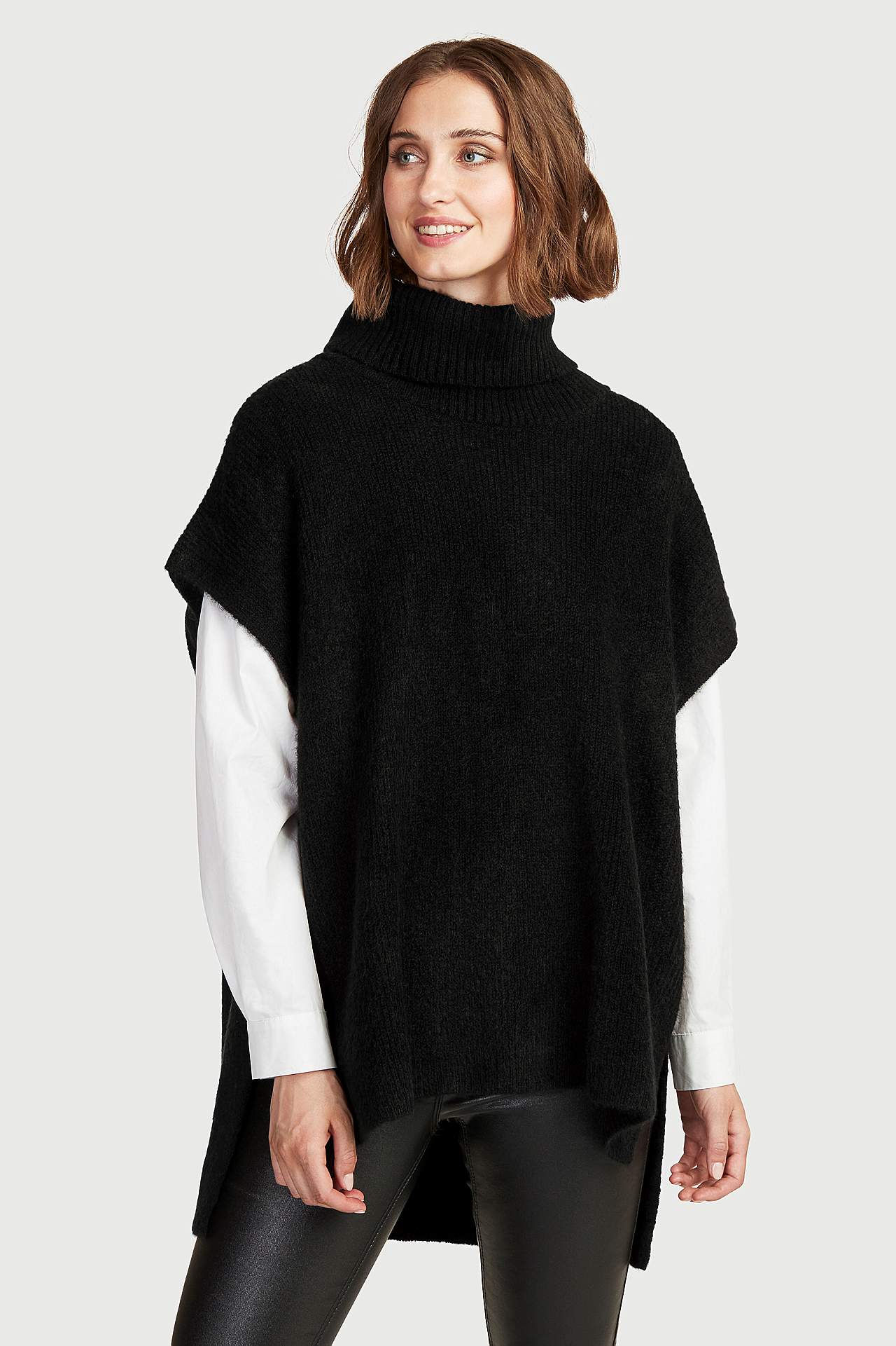 Džemperis ar polo apkali