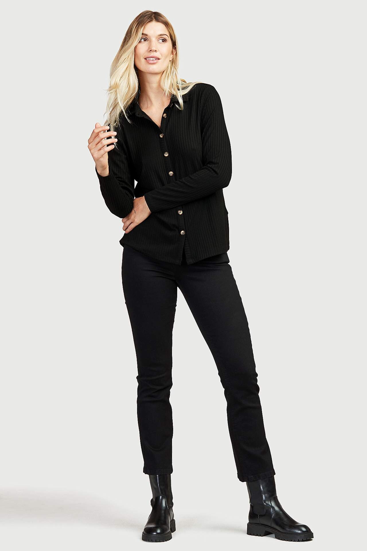 Taisni organiskās kokvilnas džinsi