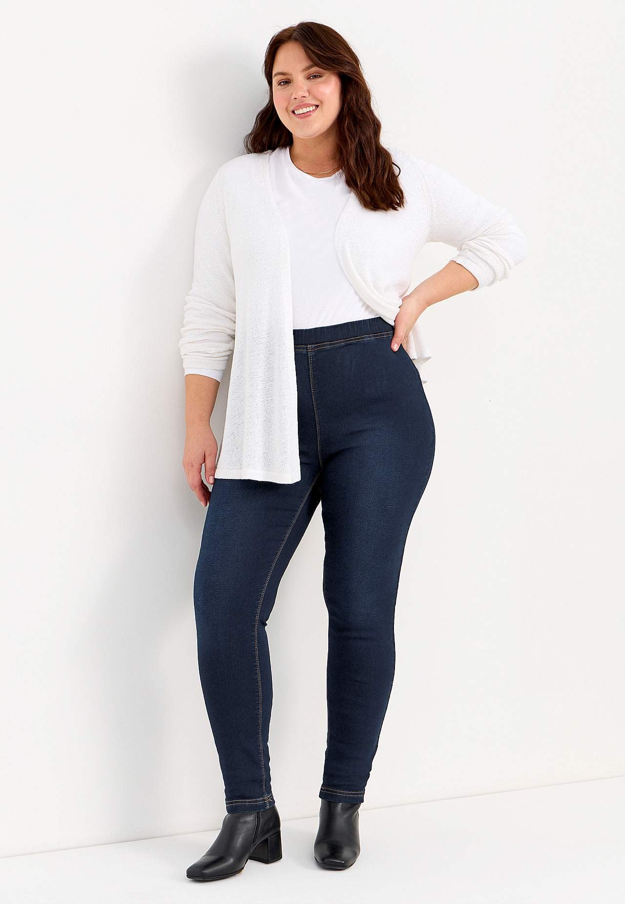 Legingi no džinsa auduma