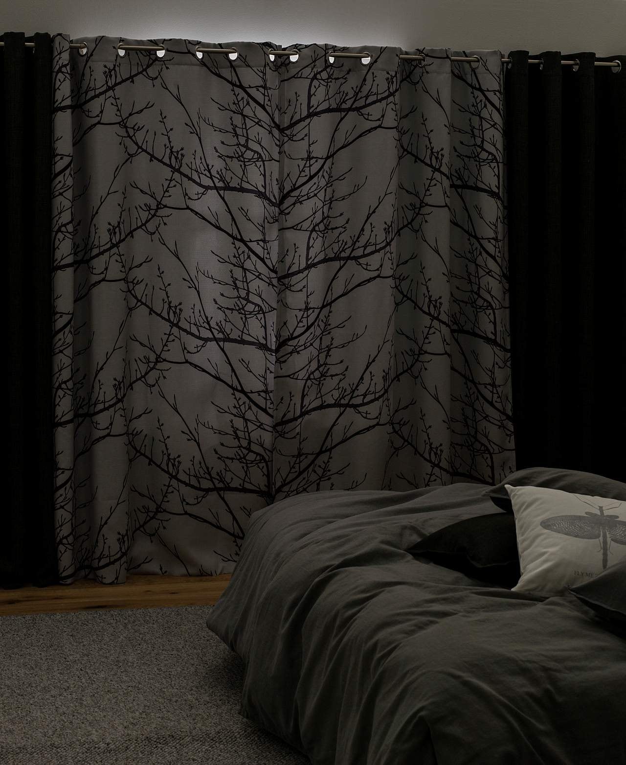 Aptumšojošs aizkars Trees kompl. 2 gabali