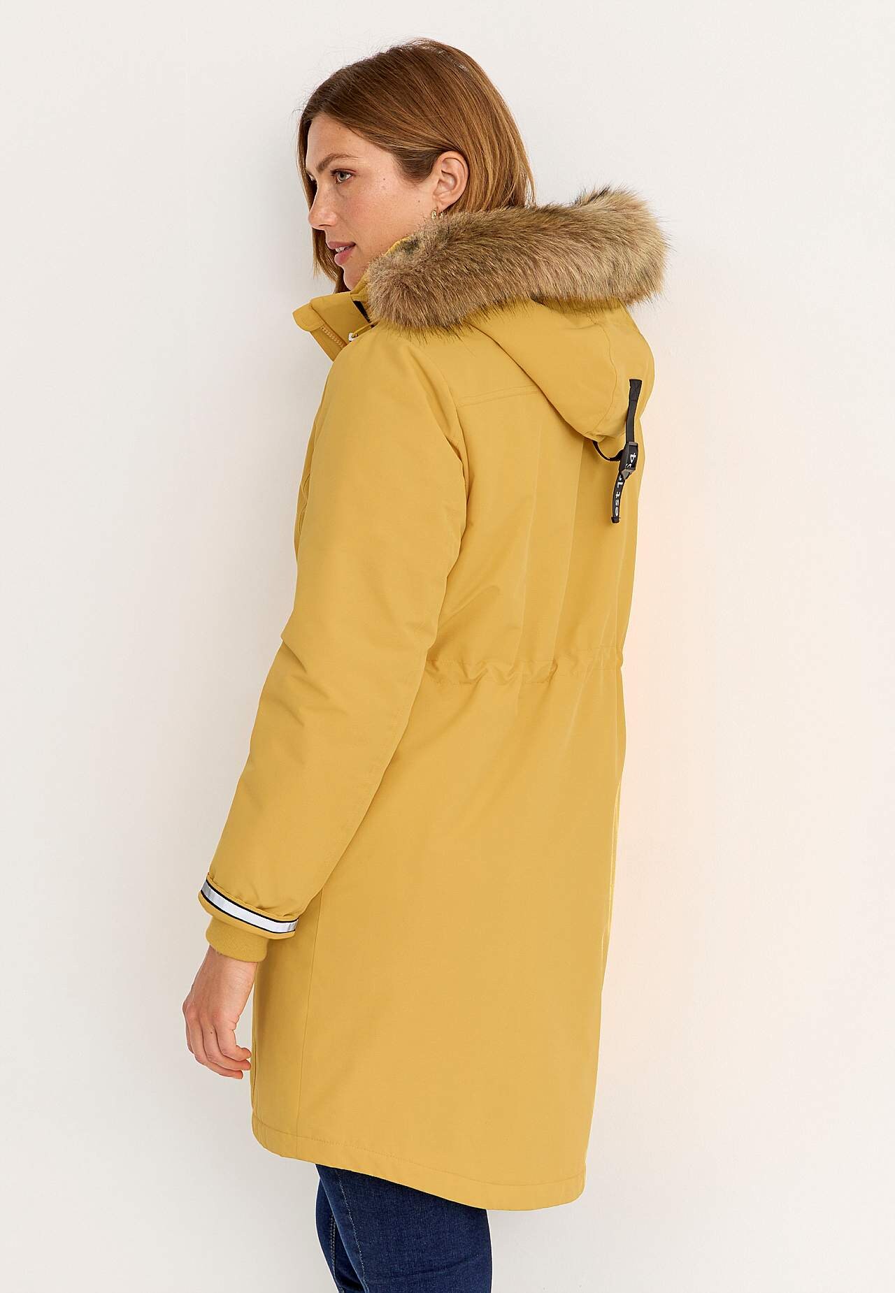 Silti oderēta parkas jaka Ice