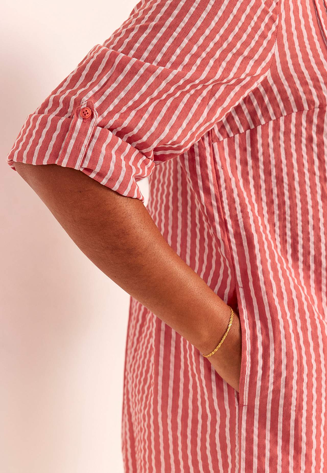 Krokota auduma tunika