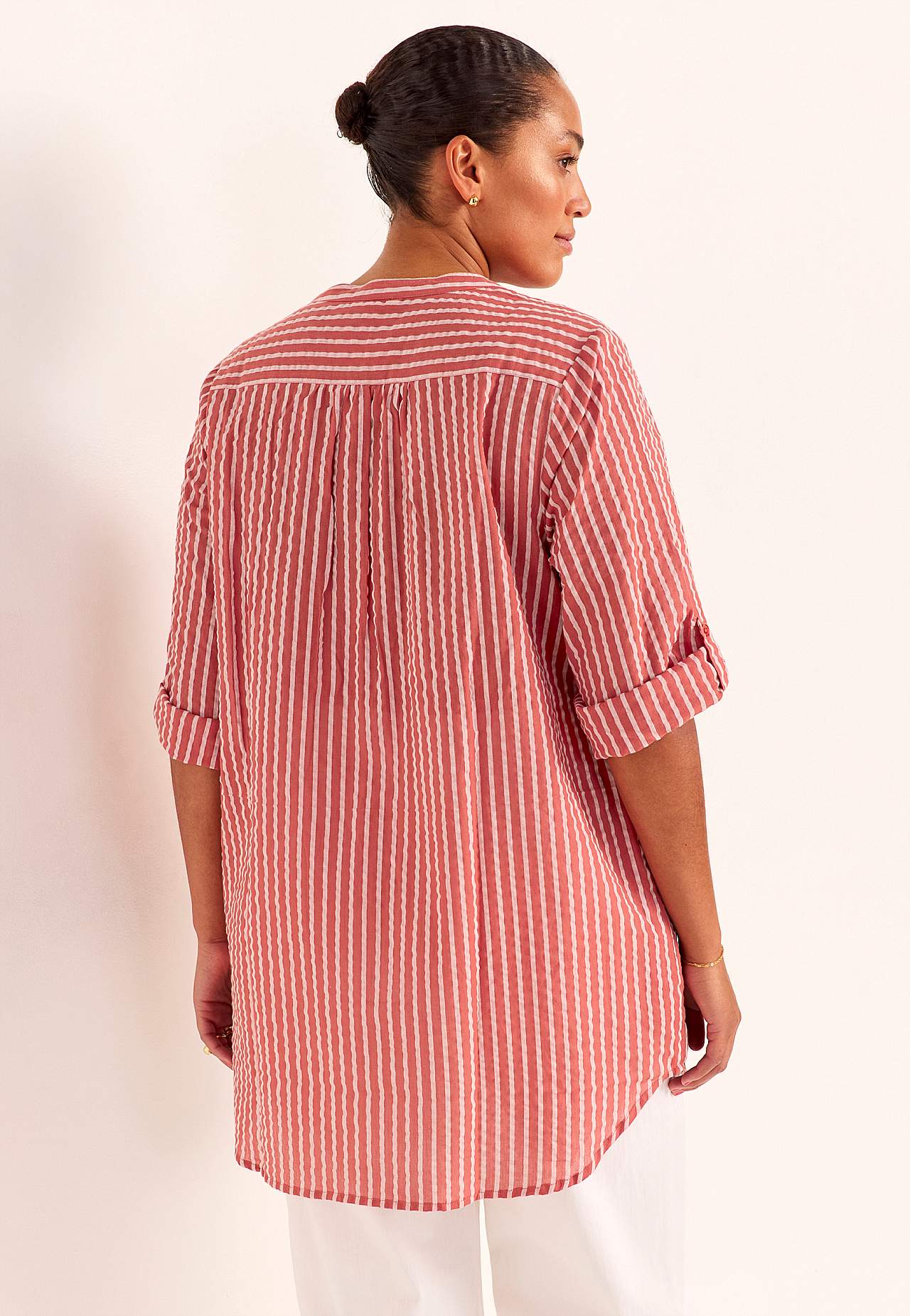 Krokota auduma tunika