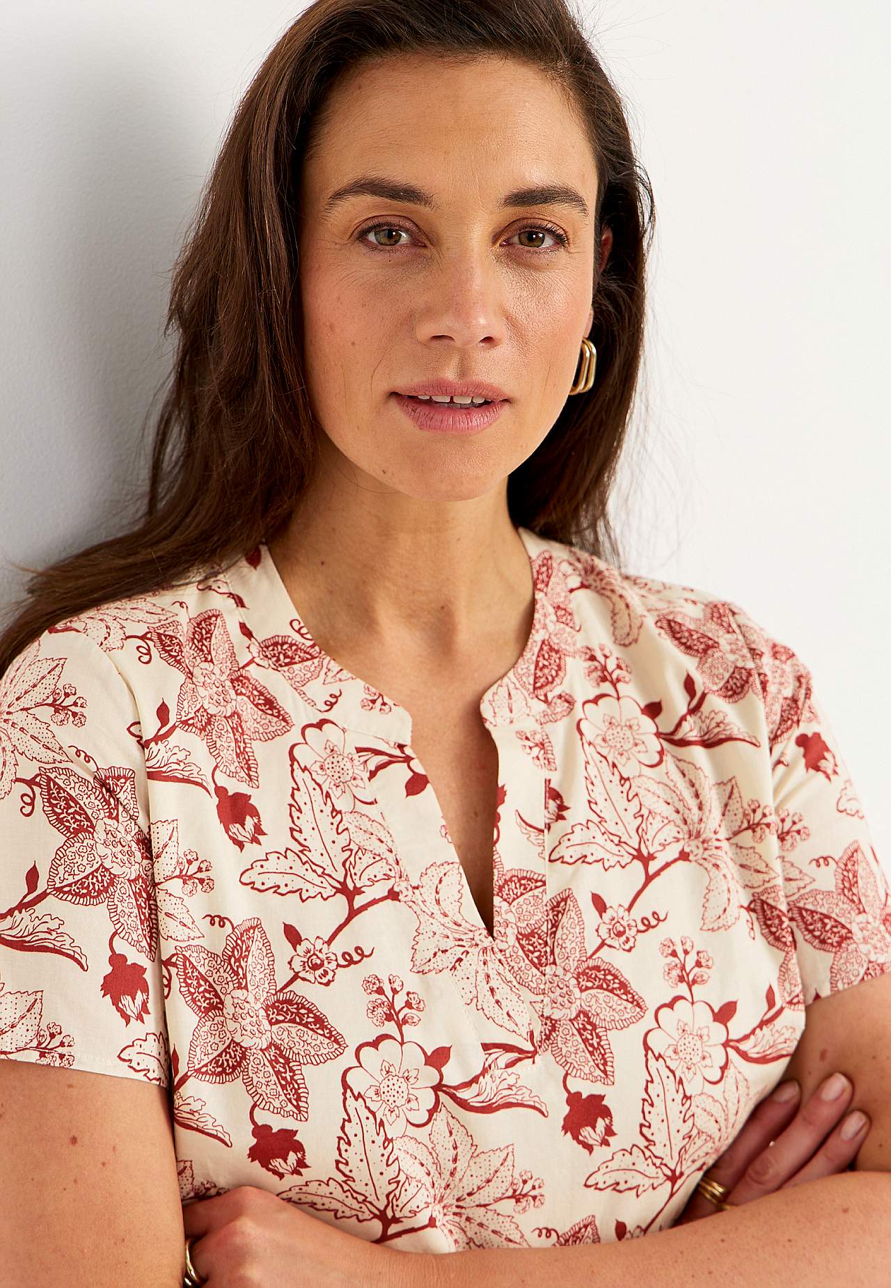 Kokvilnas kleita ar volāniem