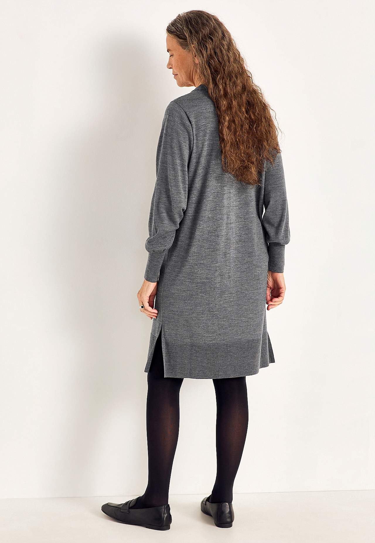 Adīta Premium kleita no merino vilnas