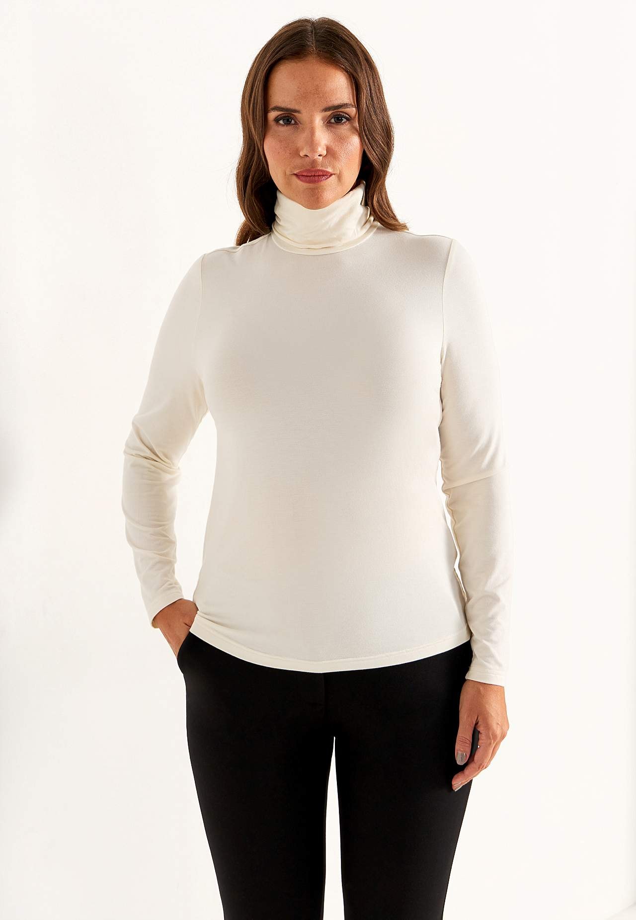 Modāla polo džemperis Premium
