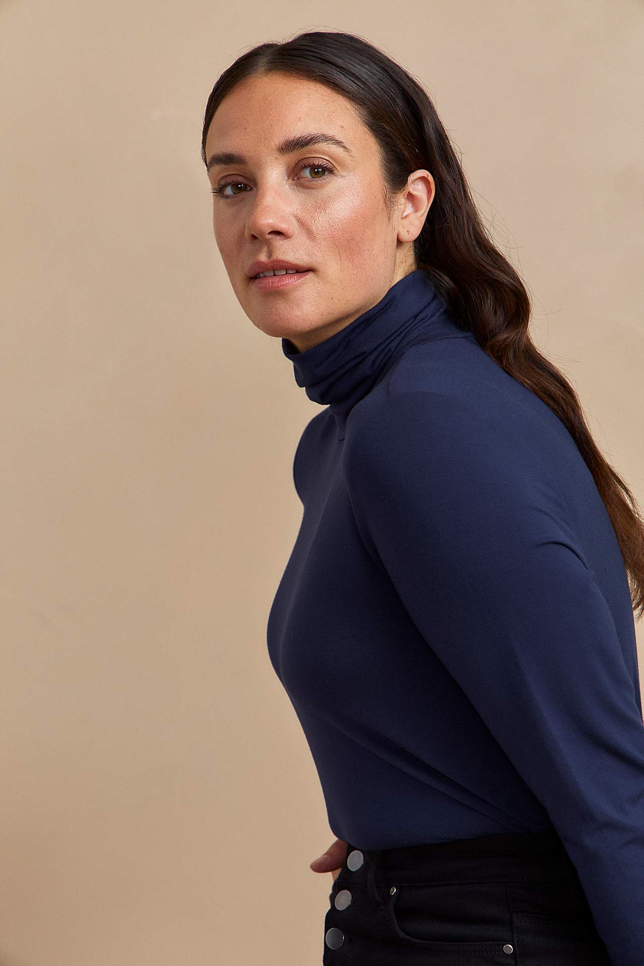 Modāla polo džemperis Premium