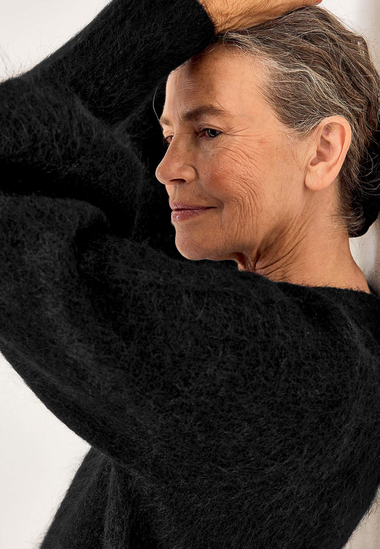 Mohēras un vilnas maisījuma tunika Premium