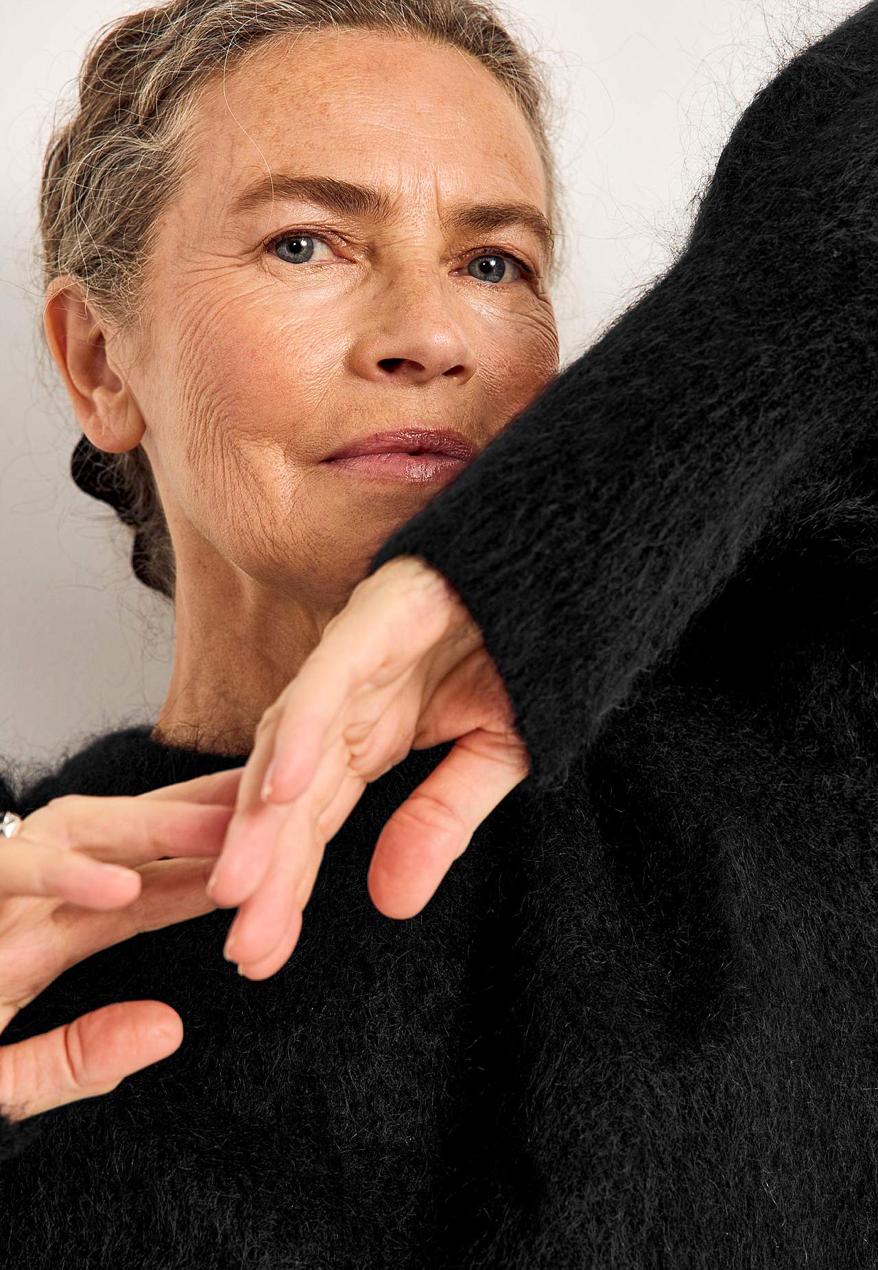 Mohēras un vilnas maisījuma tunika Premium