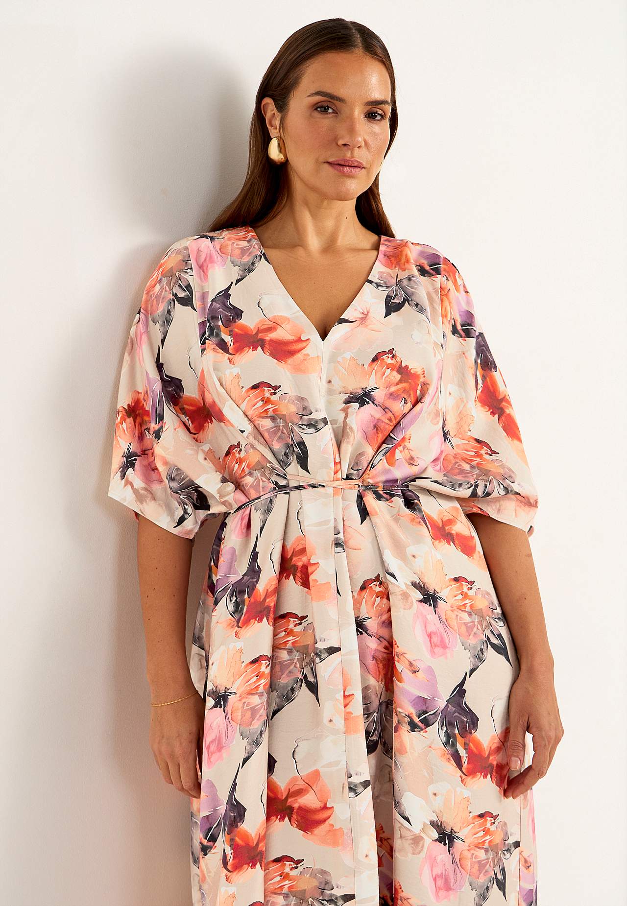 Multifunkcionāla svētku kimono kleita