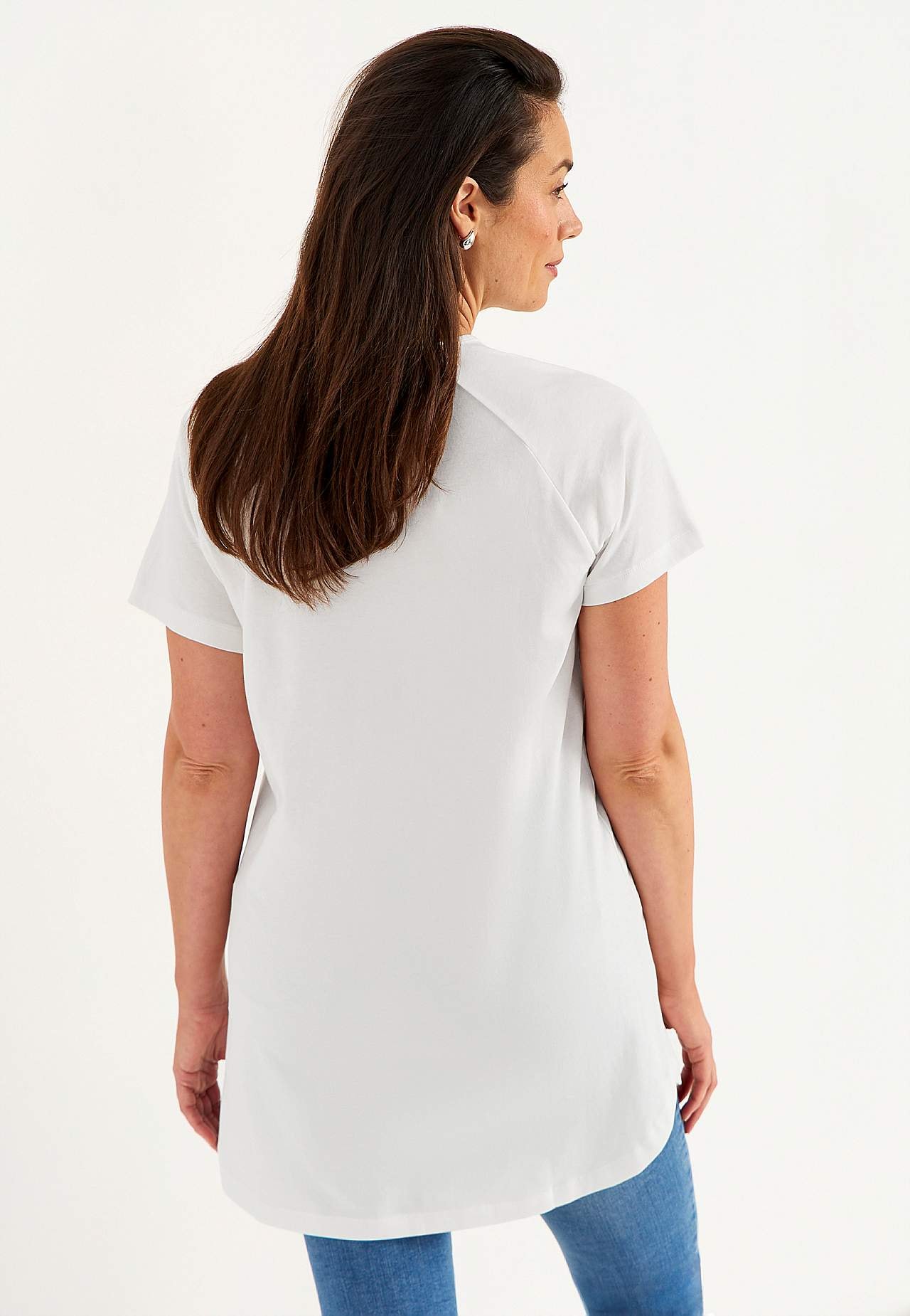 Organiskās kokvilnas trikotāžas tunika kompl. 2 gabali