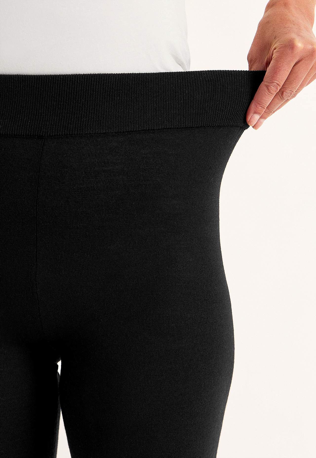 Patīkamas merīnvilnas riteņbraucēju stila bikses Premium