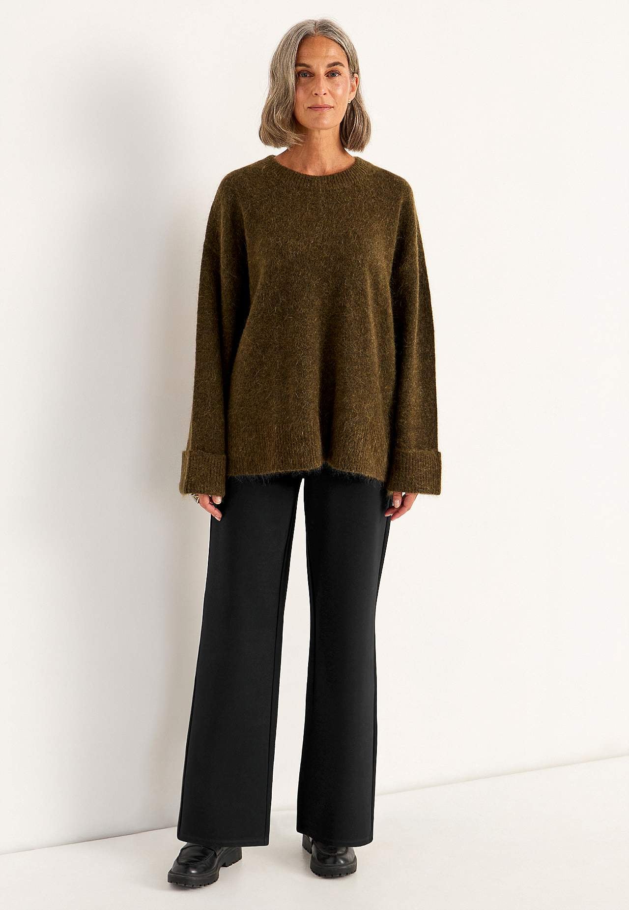 Platas Punto di Roma trikotāžas Premium bikses Mona