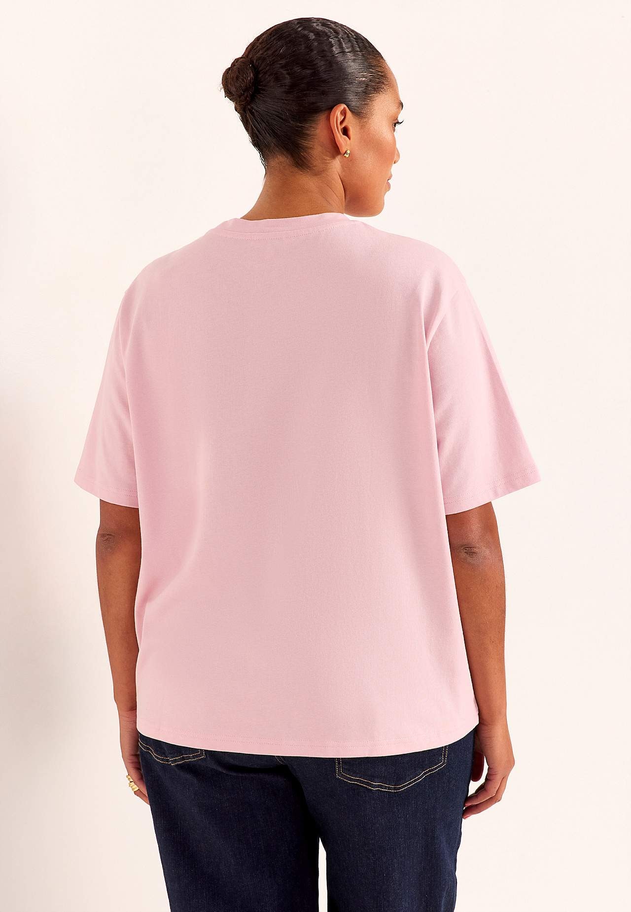 Stingras kokvilnas trikotāžas T krekls