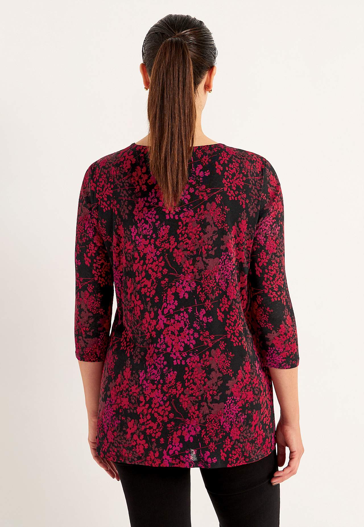 Tunika ar ziedu rakstu