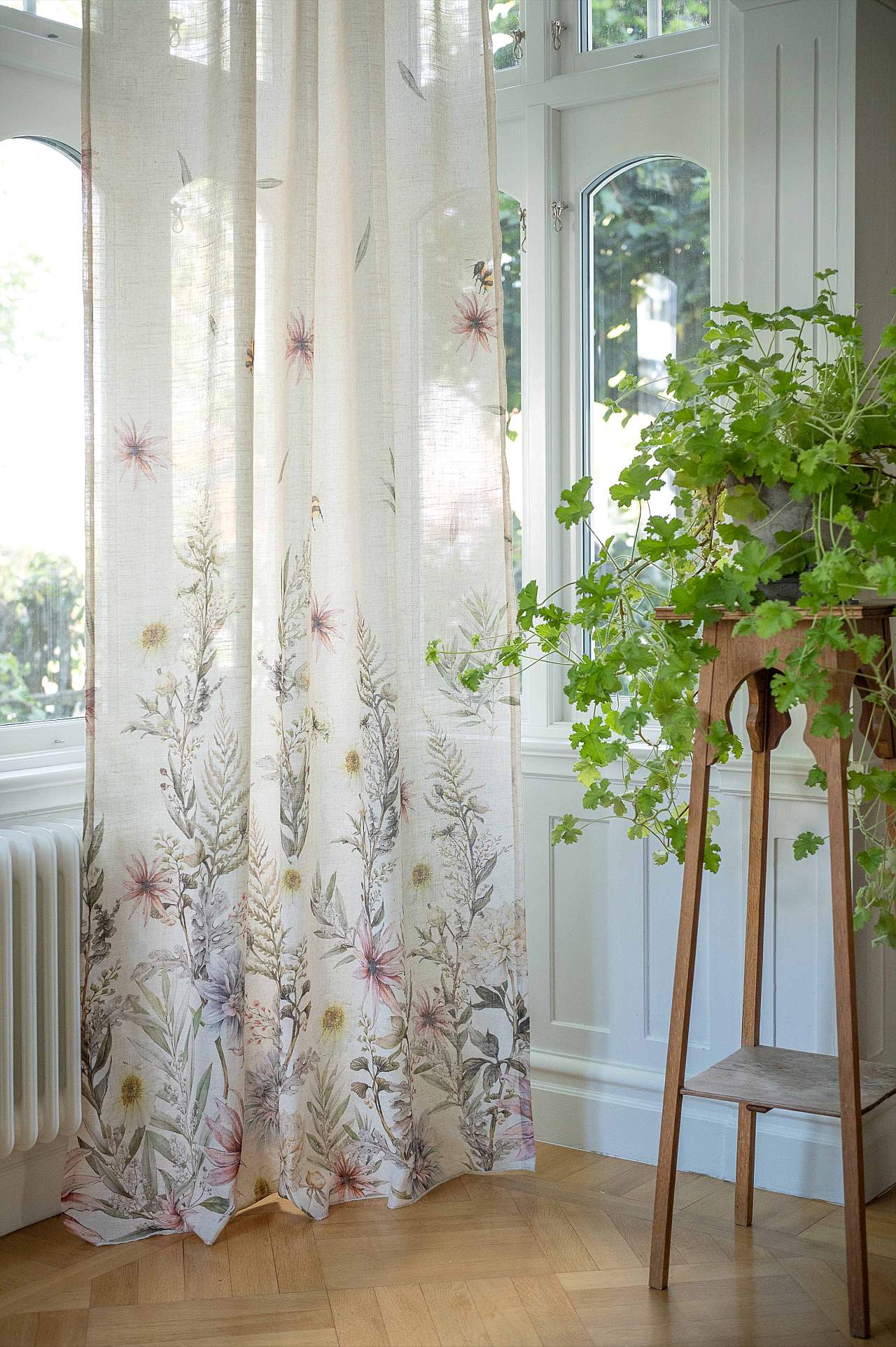 Rakstaini aizkari ar daudzfunkcionālu lenti kompl. 2 gabali