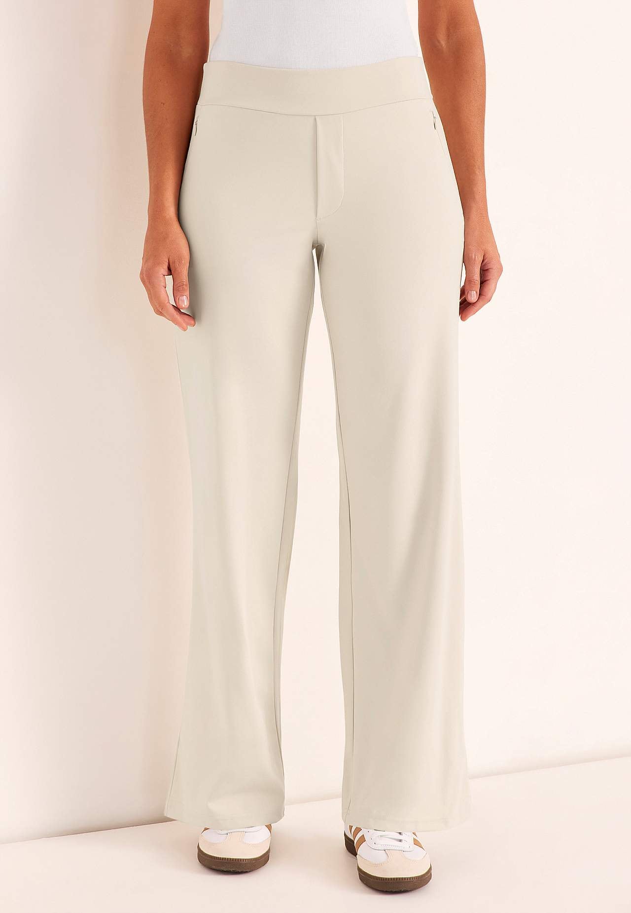 Universālas platas trikotāžas bikses Daria