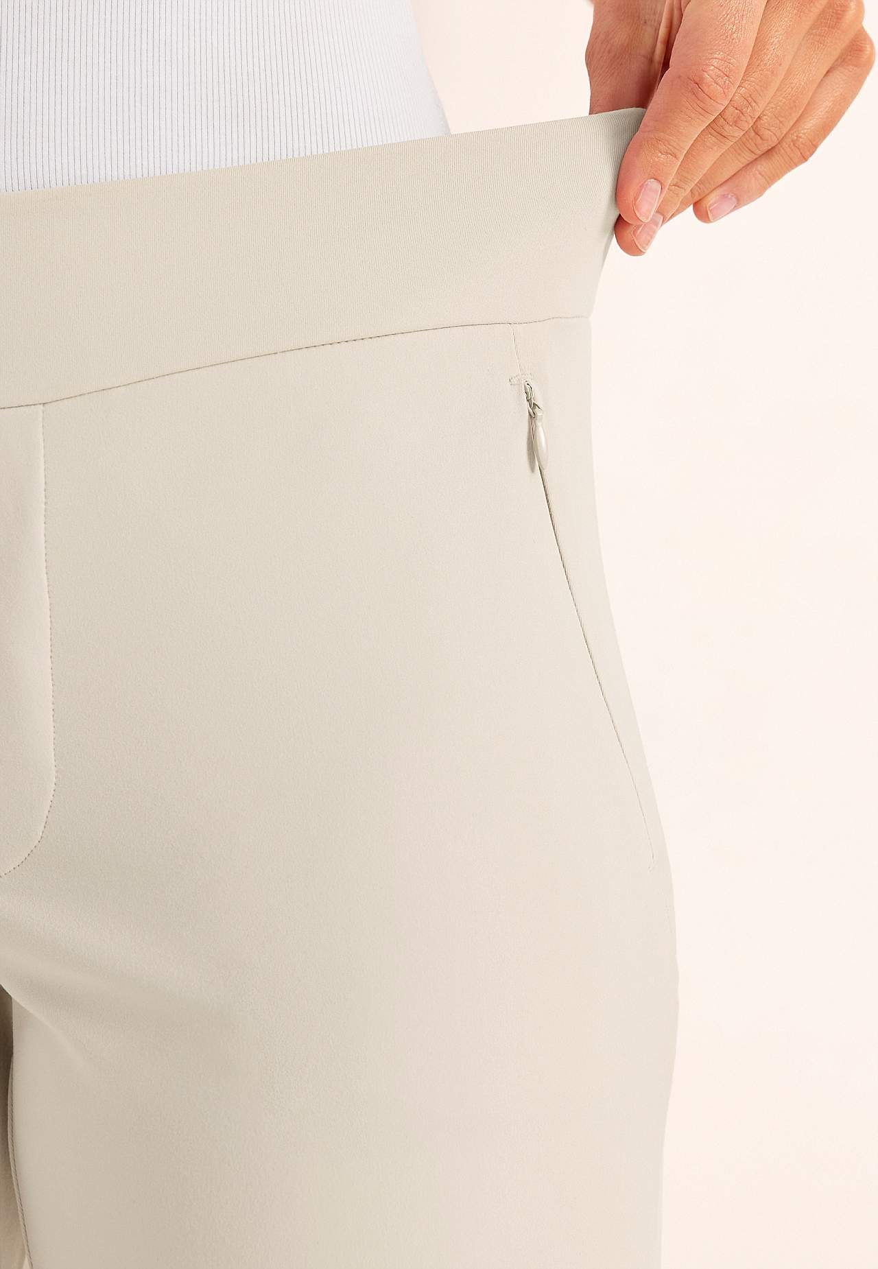 Universālas platas trikotāžas bikses Daria