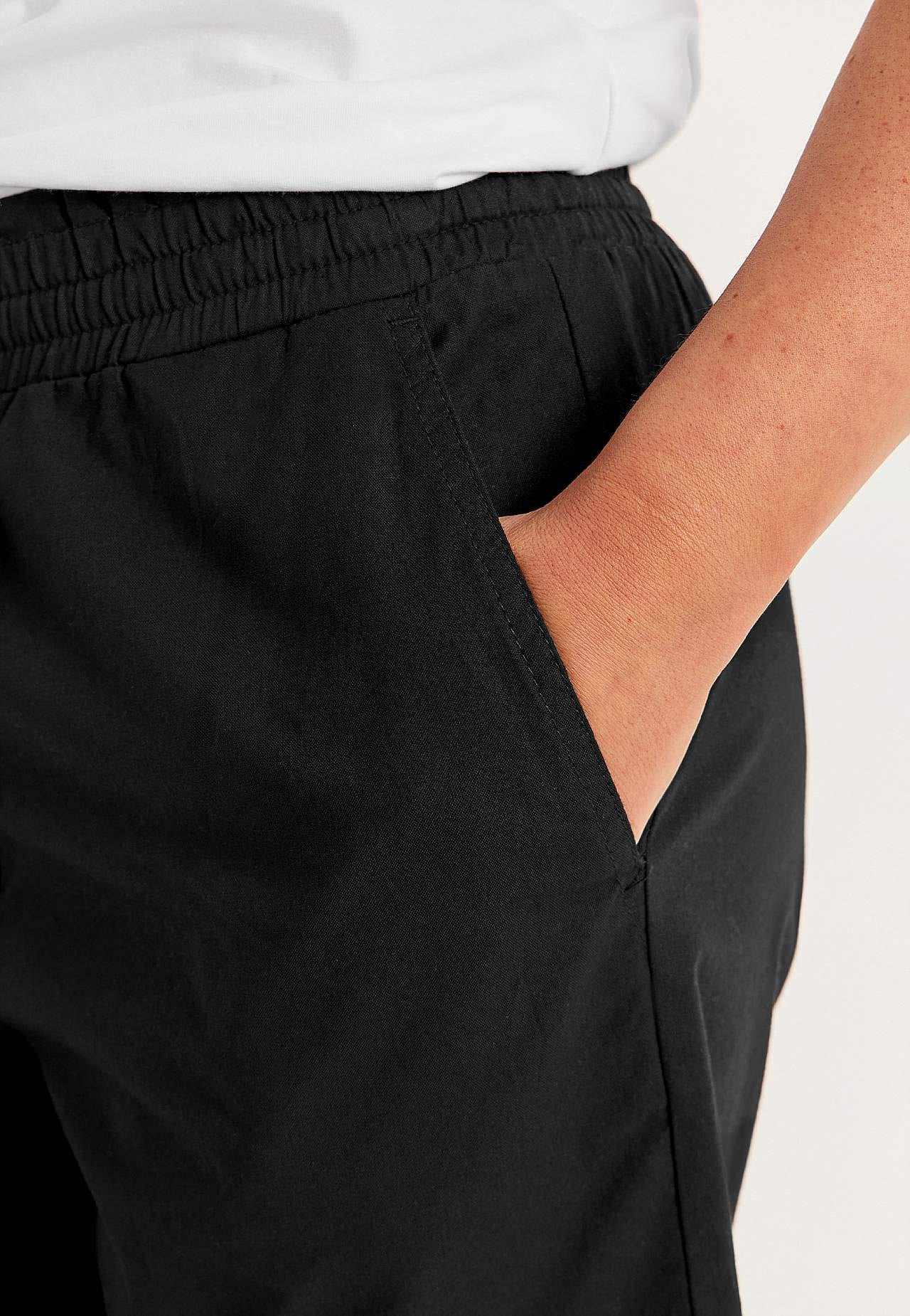 Mazgātas kokvilnas šorti