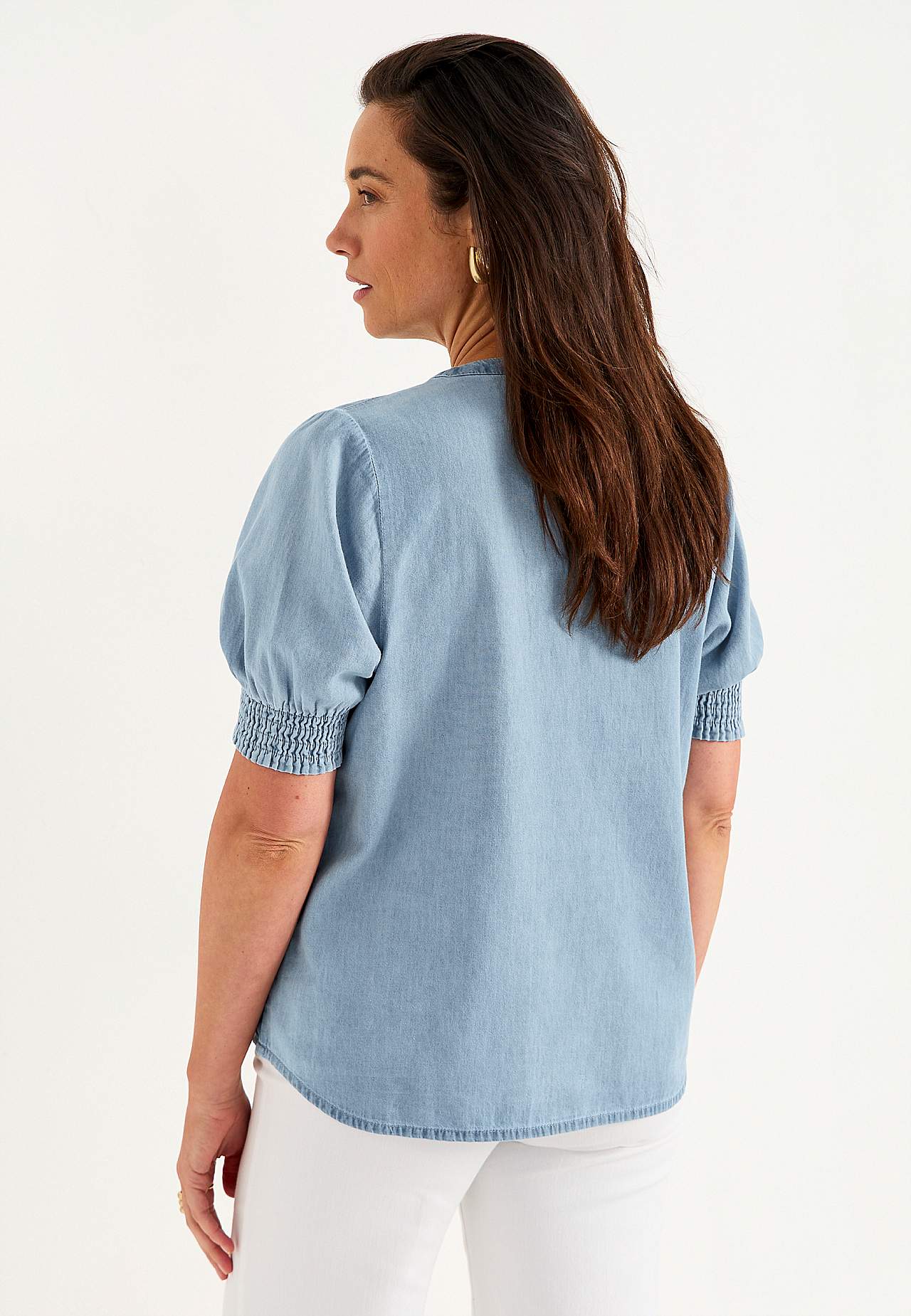 Fantastiski mīksta džinsa blūze