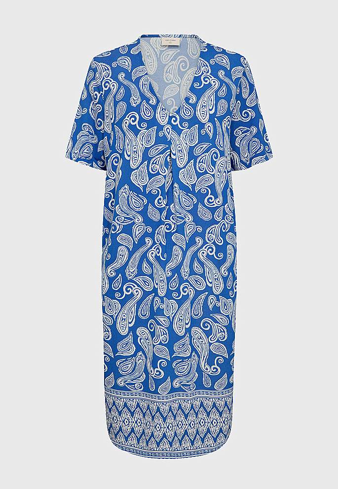 Mīkstas trikotāžas kleita ar kabatām