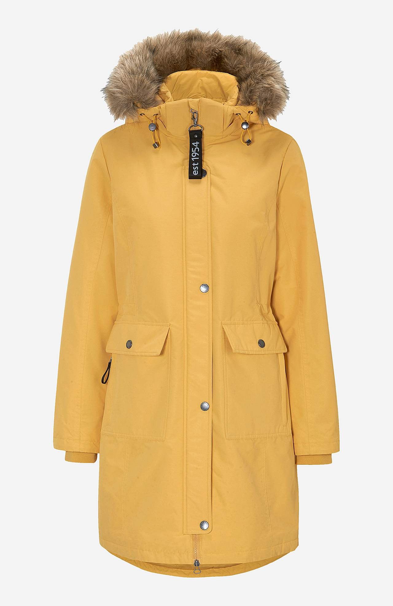 Silti oderēta parkas jaka Ice