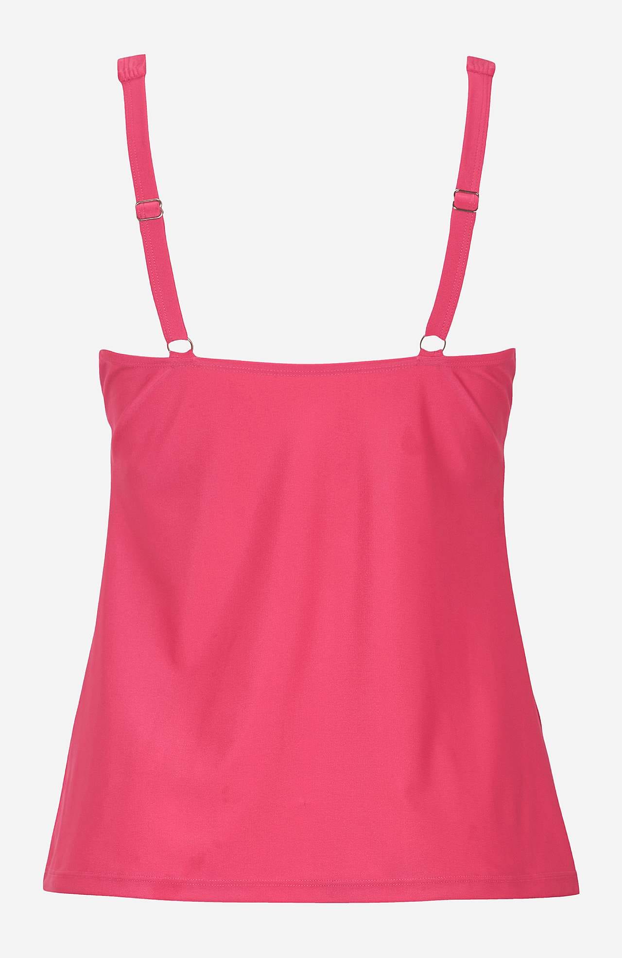 Vienkrāsains tankini tops