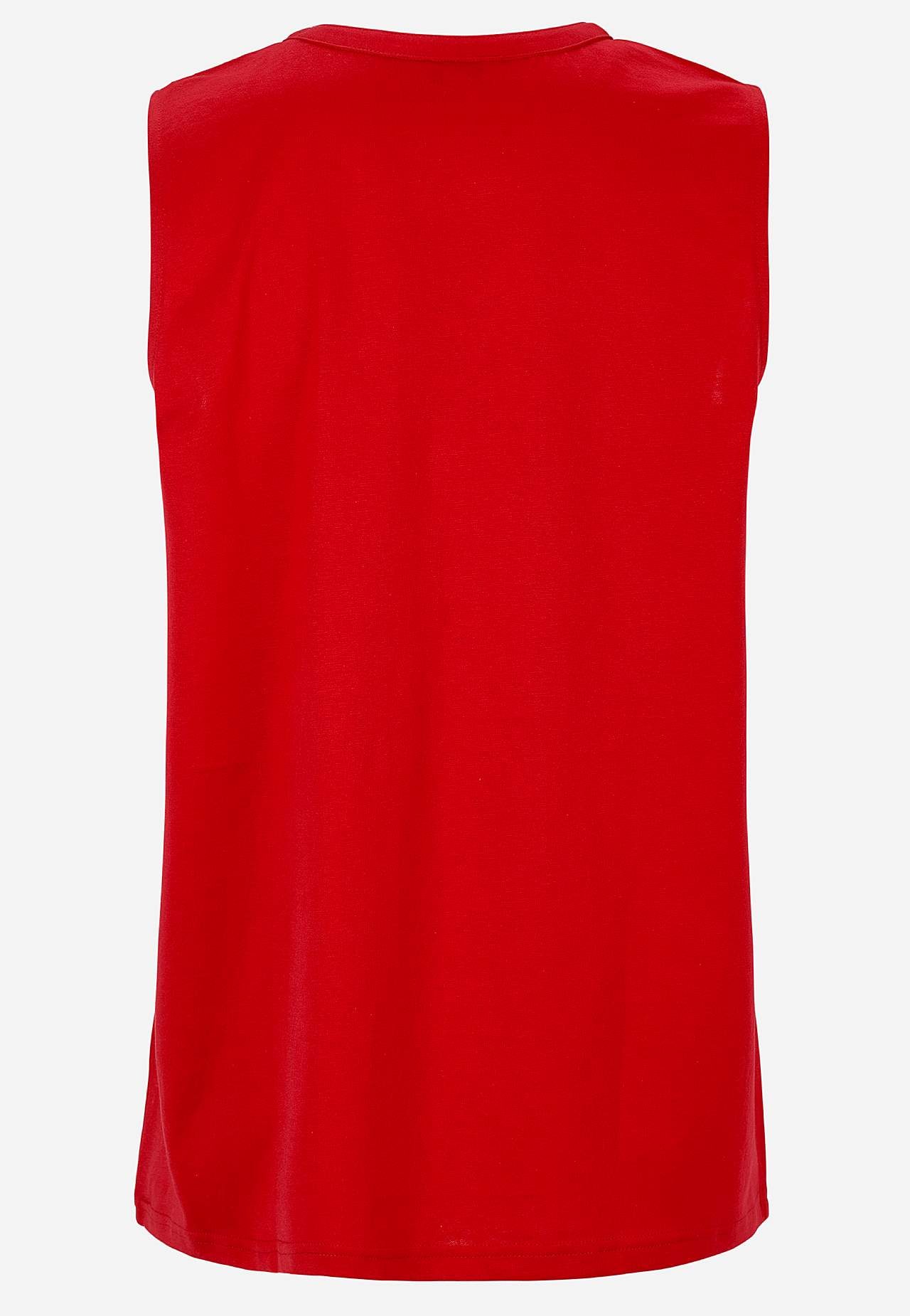 Organiskās kokvilnas tops bez piedurknēm kompl. 2 gabali