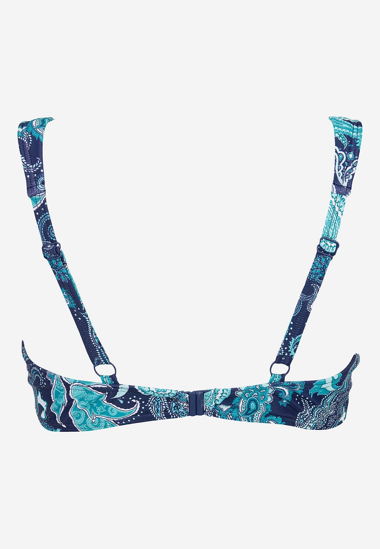 Bikini krūšturis ar nierīšu rakstu