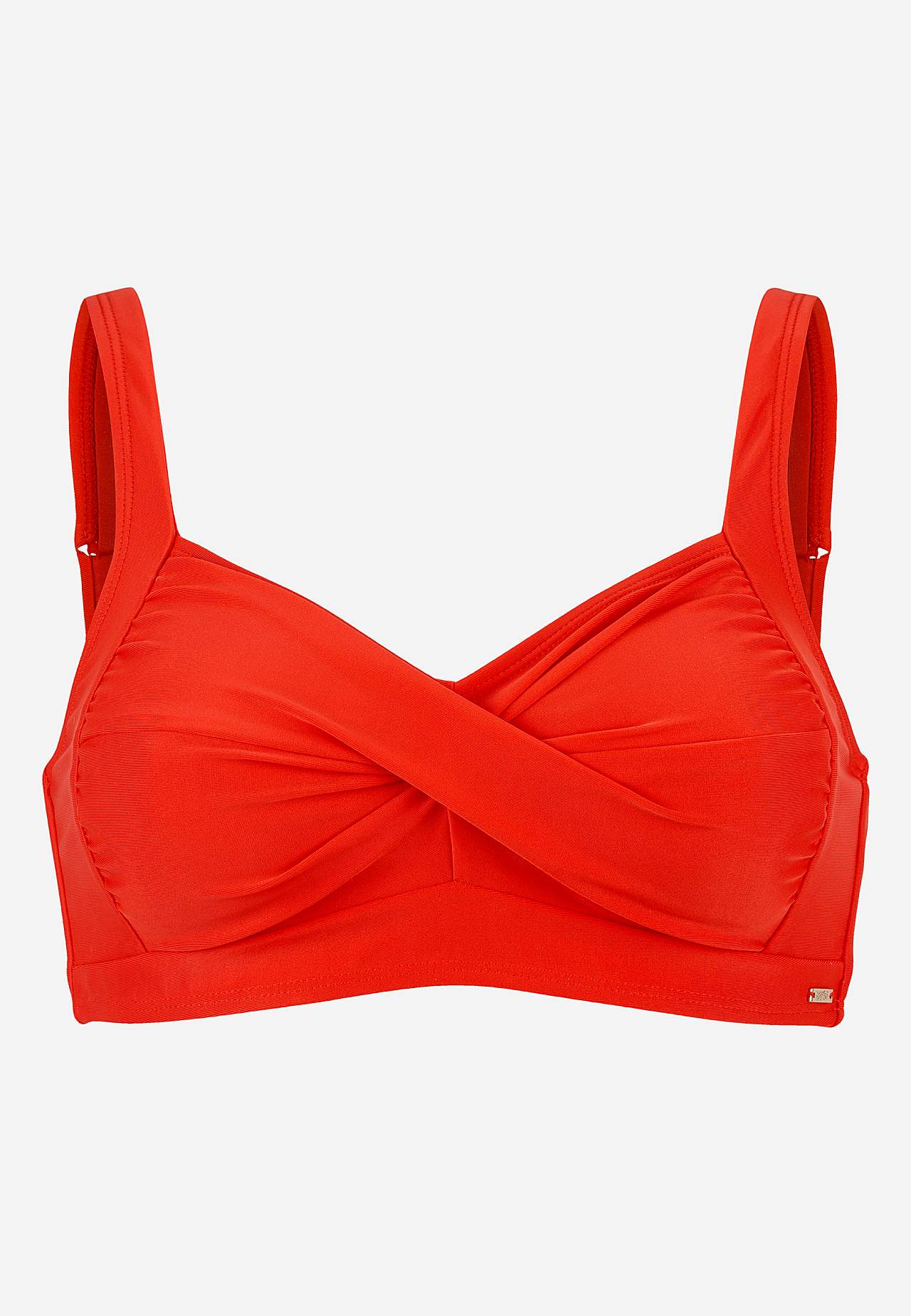 Vienkrāsains bikini krūšturis bez stīpiņām Nerja